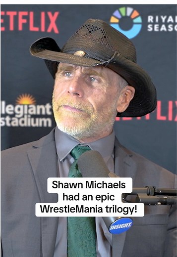 WWE Hall of Famer Shawn Michaels reflects on his matches at WrestleMania 24, 25 and 26 #ShawnMichaels #WWE #WrestleMania #wrestling