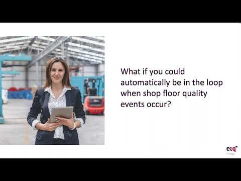ETQ Connected Worker Solution Powered by Augmentir