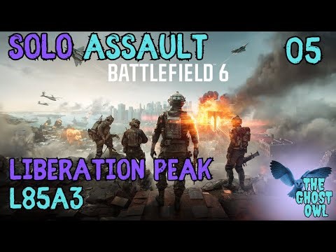 Battlefield 6 Solo Rank 90 Assault L85A3 Grind Conquest Liberation Peak