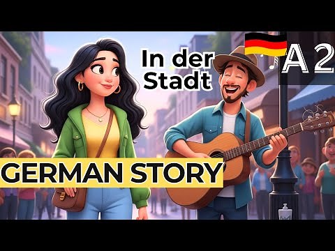 Learn German | EASY A2 GERMAN STORY | City Adventure! (with Subtitles)