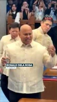 CAUGHT ON CCTV: Bato dela Rosa dashes through Senate, evades NBI amid ICC warrant scare | ANC