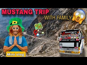 Mustang Trip With Family🚍️|| Bus Simulator Indonesia || Mini Vlog❤️