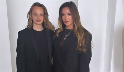 Kian Egan And Jodi Albert's Son All Grown Up On Confirmation