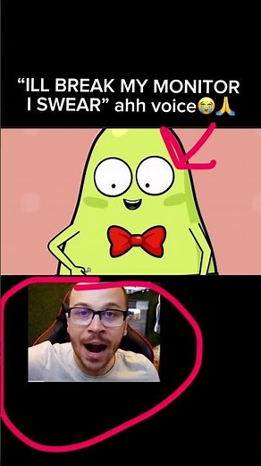 “MAN IM GONNA BREAK MY MONITOR I SWEAR!!”😭😭 #meme #shorts