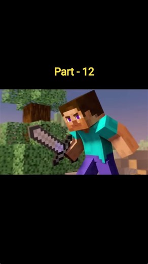 Steve and Alex must protect the village 👾😱 part - 12 #minecraft #minecraftshorts #viralshorts #fun
