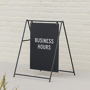 Sidewalk Sign – Double Sided A-frame – Outdoor Business Sign – Custom Shop Sign – Metal Sandwich Board - Etsy