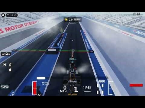 Roblox NHRA Drag Racing 4.050s Top Fuel Run