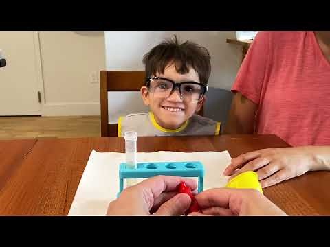 Volcano in a Test Tube | Kids Science Experiments