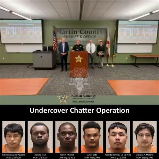 Chris Hansen teamed up with the Martin County Sheriff's Office in a child predator sting, leading to the arrest of 6 men who showed up to meet what they believed was a 14-year-old for sex.