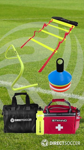 1.3K views | We've got all the football training equipment you need, from speed ladders to water bottles and medical bags ... and don't forget the footballs of course! ⚽⚽ #directsoccer #footballtraining #footballcoaching #footballequipment #football | Direct Soccer | Facebook