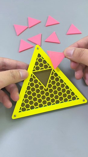 224K views · 790 reactions | Can you fit all eight triangles into the frame #Puzzles #IQ #iqtest #IQTestChallenge | Heist of puzzles | Facebook