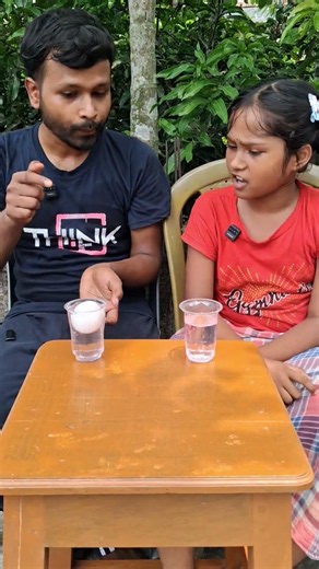 আমার ডিমটা ভেসে আছে কিভাবে😳#shorts