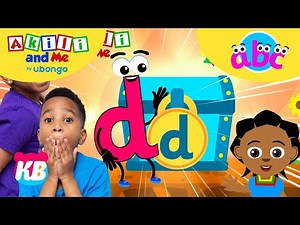 Find the Letter D with Kamdenboy & Kyraboo | ABC learning | Learn and Play with Akili and Me