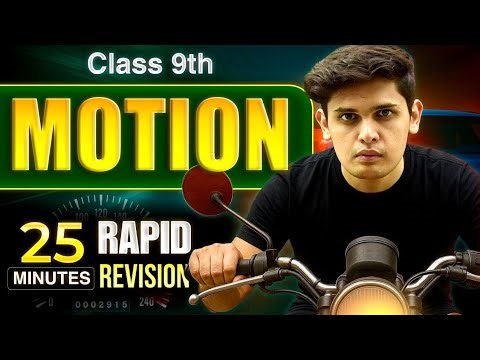 Motion in 25 Minutes🔥| Class 9th | Rapid Revision | Prashant Kirad
