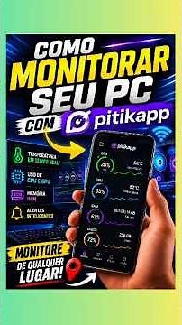 HOW TO MONITOR YOUR PC FROM YOUR CELL PHONE WITH PITIKAPP! 🔥 Real-time Temperature, CPU, and GPU*