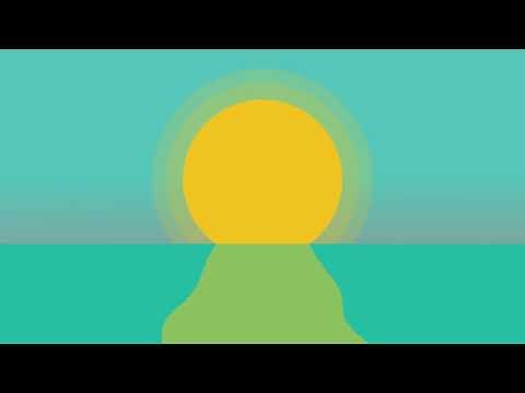 The Sunrise: meditation and visualization exercise. Included in depression treatment - Flow