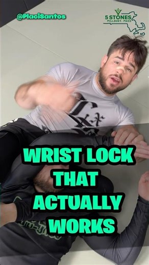 Wrist lock that actually works for jiu jitsu