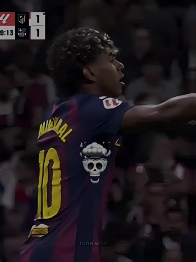 Lamine Yamal Vs Atletico Madrid ☠️🔥 | #lamineyamal #barcelona #today #live #fyp