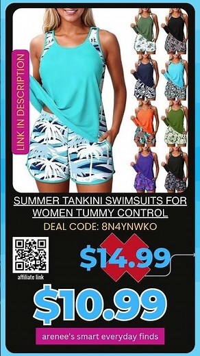 Summer Tankini Swimsuits for Women Tummy Control #top1bestdeals #sale