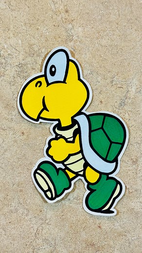 Bringing Koopa Troopa to life — bright shells and classic Mario vibes 💛🐢 #KoopaTroopa #SuperMario #ArtTok #Coloring #fyp #satisfying #reels | Tina's Arts and Letters ʚɞ