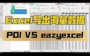 Java导出excel性能测试