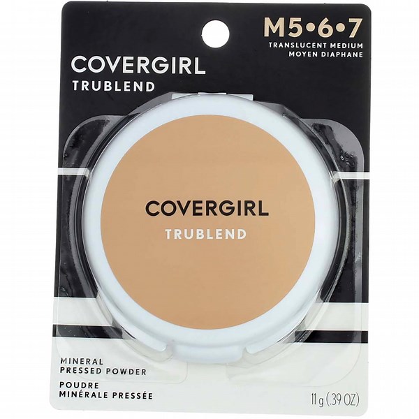 CoverGirl Trublend Minerals Pressed Powder, Translucent Medium [4] 0.39 oz