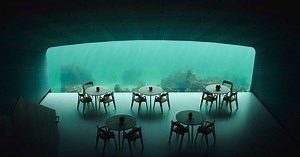 Under, le premier restaurant sous-marin d'Europe ouvre ses portes en Norvège