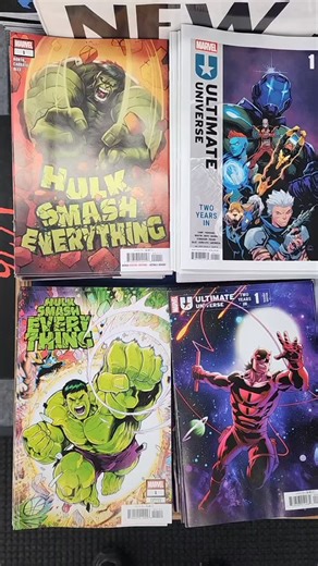 Alien Worlds Comics on Instagram: "New Comic Wednesday of Dec 3rd, 2025!! Lots of new series beginning, some notables this week being, Hulk, Wiccan, Venom, Doctor Strange, Star Trek, SIKTC, GI Joe, Spawn, Thundercats, Terminator, Street Fighter, Batman, Batgirl, Absolute series, and DC K.O.!! Plenty of other new and amazing comics out today!! If you have any questions on prices or availability give our stores a call or stop by either store location!! #alienworlds #alienworldscomics #newcomicwedn