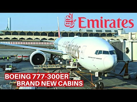 EMIRATES Brand New BOEING 777-300ER (Economy) | Dubai - Nice | Flight Review