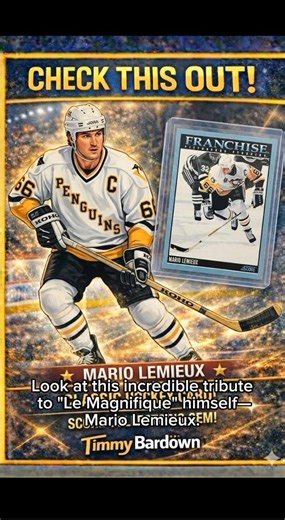 MARIO LEMIEUX FRANCHISE CARD! 🐧 Score Hockey Card Unboxing & Showcase