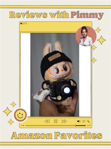 Watch Labubu Doll Outfit & Camera Accessories | Cute Styling Ideas on Amazon Live