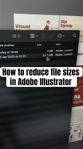 When your Illustrator file is too big...