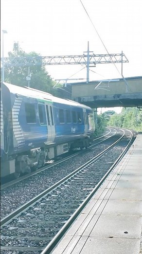 Scotrail Class 385 Glasgow Central to Edinburgh departing Carfin #class385 #scotrail #trainspotting