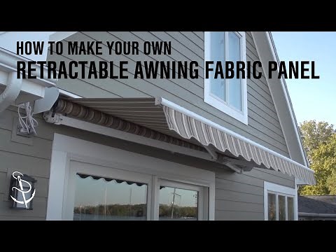 How to Make Your Own Retractable Awning Panel