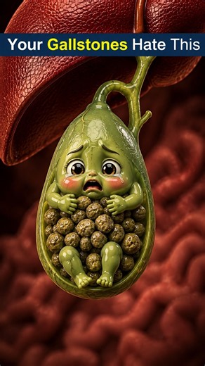 Your Gallstones HATE This 🟢🪨 5 Foods for Gallbladder Health #Gallstones #HealthyFoods #Shorts