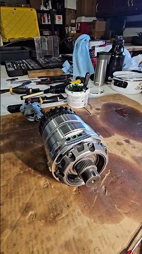 Under drive assembly. Promaster 62TE transmission. #mechanic #transmission #62TE #diy #promaster