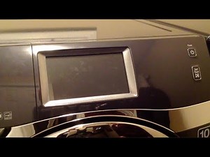 Samsung Smart Washing Machine Demo