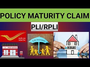 how to fill pli/rpli maturity claim form !! post office pli /rpli from fill up!!