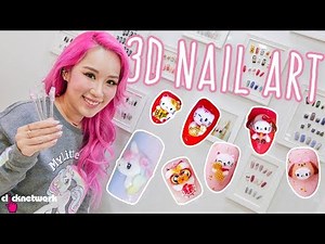 How To Do 3D Nail Art - Xiaxue's Guide To Life: EP214