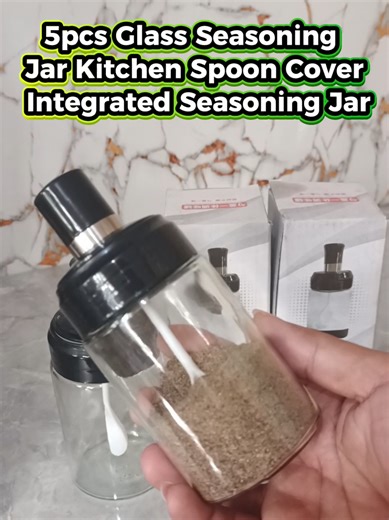 Lagayan nag mga condiments, asin, vetsin, paminta at iba pa. Nakasale sya! #lagayanngasin#condimentsjar #condiments #jarforcondiments #fyp