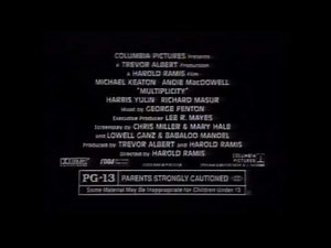 Multiplicity Movie Trailer 1996 - TV Spot