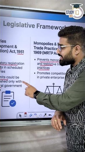 IDRA, MRTP, FERA Explained in Seconds #economy #industry #upsc
