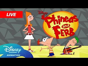 🔴 LIVE! Phineas and Ferb Season 1 Full Episodes! | ‪@disneychannelanimation‬ ​