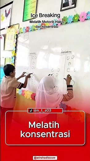 Melatih konsentrasi dan fokus
