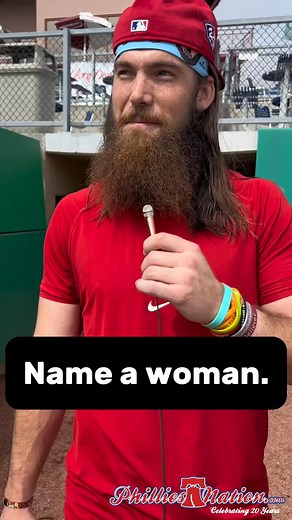 209K views · 1.3K reactions | Last season, Grace Del Pizzo asked players to simply "name a woman" — watch to see who they shouted out! : Grace Del Pizzo | Phillies Nation | Facebook