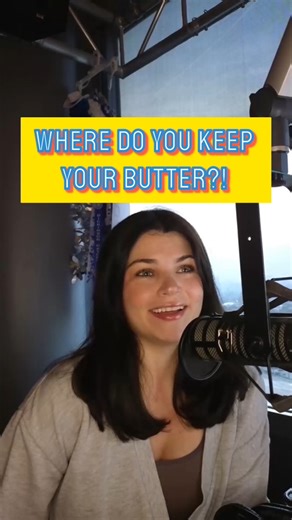 QUICK: Where do you store your butter?! 🧈 Full conversation on our podcast! #Mix965Houston | Mix 96-5