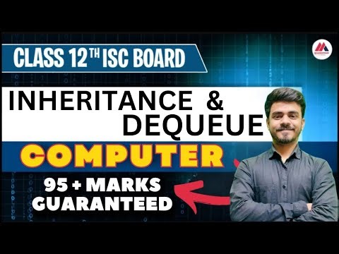 INHERITANCE | Live Revision | Lec - 08 | Computer ISC Class12 | Hritik Sir
