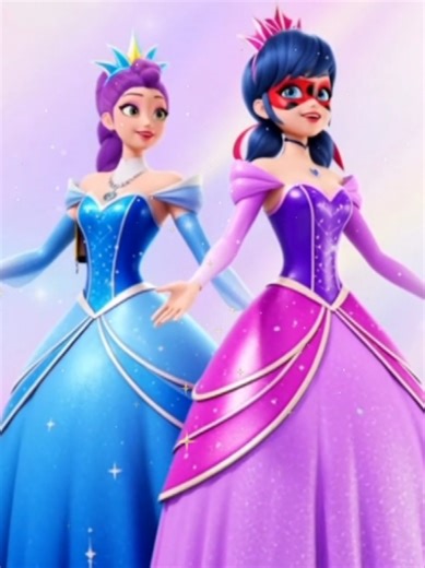 Marinette x Rumi: Princess Transformation in Kpop Demon Hunters