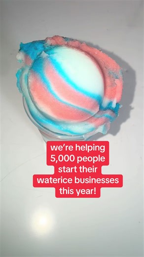 We’re no longer helping 1,000 people start water ice businesses… We’re committed to helping 5,000 NEW WATER ICE BUSINESSES launch 🔥📈 We built the first and only Water Ice community—real education, real strategy, no gatekeeping 💼🧠 Everything you need to start and grow in one place ❄️💰 Ready to join the movement? 👇👇👇 Comment “ICE” and let’s get started.