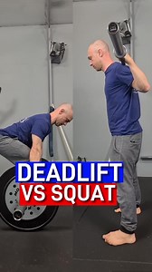 🤷Whats the biggest difference? The key difference between a squat and a deadlift is your hip movement. 🏋️Deadlift: Hips are primarily moving backwards. 🏋️‍♂️Squat: Hips are primarily moving downwards. Yes of course I know they are moving back in the squat too and a little down in the deadlift. 😯But most of the hip movement is either going forwards or backwards. It's even more obvious in the Romanian Deadlift (RDL) and Front Squat. 👉 Follow Adam Cannella For more tips #adelaidefitfam #adelai